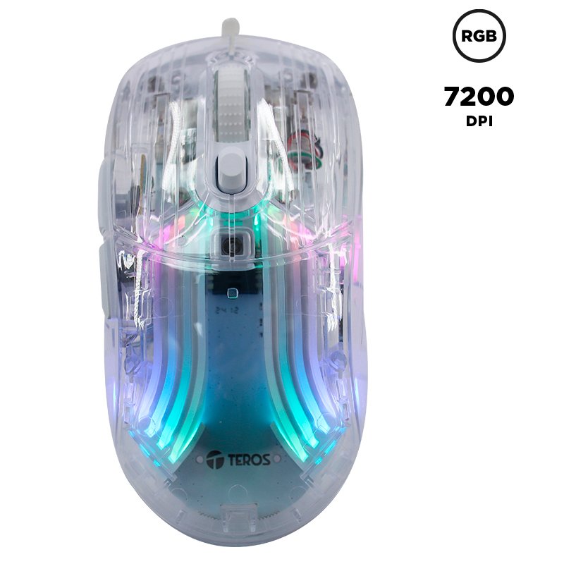 mouse gamer te-1216g diseño del agujero mejor ratón para juegos con cable