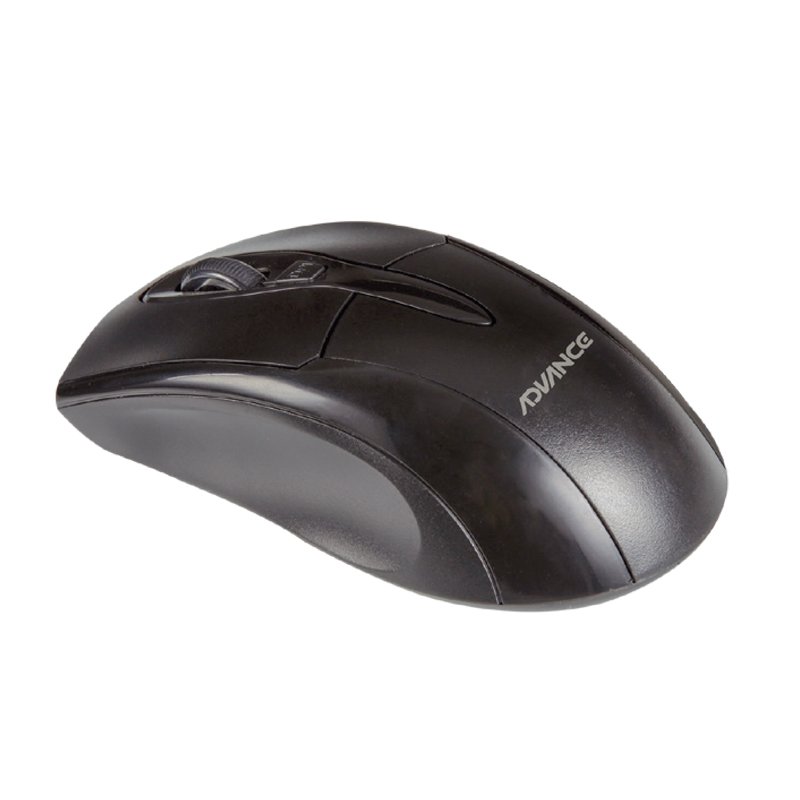 Mouse óptico ADVANCE ADV-5020N, 800 /1200 /1600 DPI, USB, 3 botones