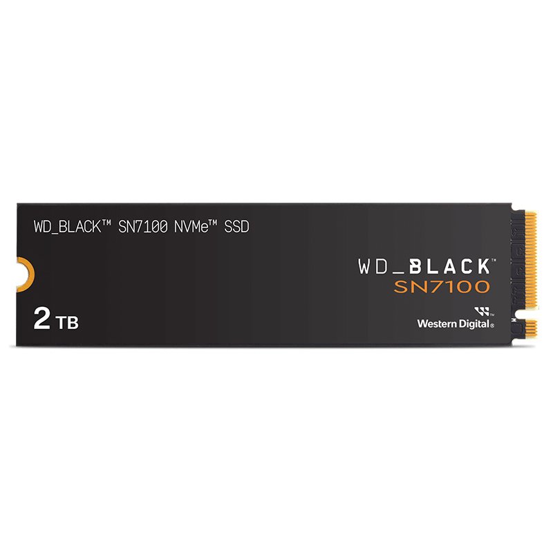Unidad en estado solido Western Digital Black SN7100 NVMe 2TB M.2 2280 PCIe Gen 4.0
