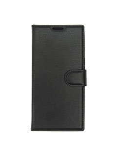 funda con tapa blackberry keyone, sintetico, hebilla magnetica, 4.5, negro.