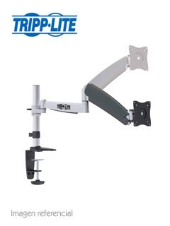 soporte de escritorio articulado tripp-lite ddr1327s, monitores de 13 a 27.ins
