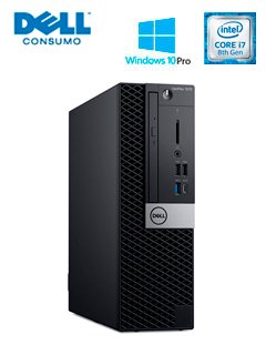 Computadora DELL Optiplex 7070 SFF, Intel Core i7-8700 3.20 GHz, 8GB DDR4, 1TB SATA.