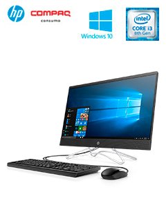 All-in-One HP 24-f008la, 23.8" FHD LED, Intel Core i3-8130U 2.20GHz 4GB DDR4, 1TB SATA.
