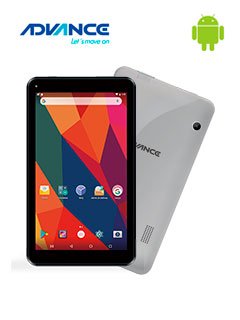 tablet advance prime pr6070, 7 1024x600, android8.1, 16gb, ram 1gb, wi-fi, bluetooth