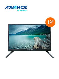 monitor tv advance adv19n00d, 19 led hd, 1366 x 768, isdb-t, hdmi, vga.relación