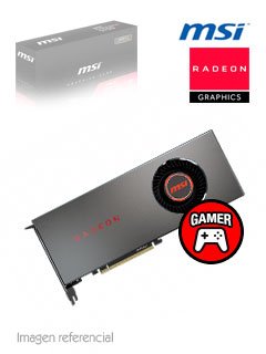tarjeta de video msi radeon rx 5700, 8gb gddr6 256-bit, pci-e 4.0.puertos de vid