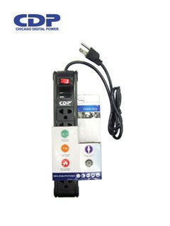 Supresor de Picos CDP R-PS6, 210V - 250V, 15 Amps, 6 salidas NEMA 5-15, On/Off Switch.
