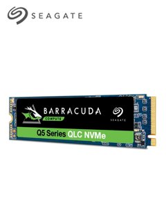 Unidad en estado solido Seagate Barracuda Q5, 500GB, M.2 2280, PCIe Gen 3.0 x4, NVMe 1.3