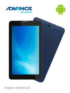 Tablet Advance Prime PR5650, 7", 1024x600, Android 8.1, 3G, Dual SIM, 8GB, RAM 1GB.