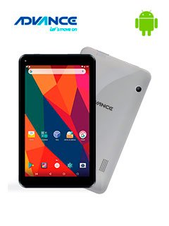 Tablet Advance Prime PR6070, 7" 1024x600, Android 9 , 16GB, RAM 1GB, Wi-Fi, Bluetooth.