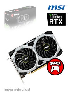 Tarjeta de video MSI Nvidia GeForce GTX 1660 Ti Ventus XS, 6GB GDDR6 192-bit, PCI-e 3.0.